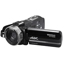 Vivitar 4K Digital Camcorder Black DVRE401-BLK-STK-4