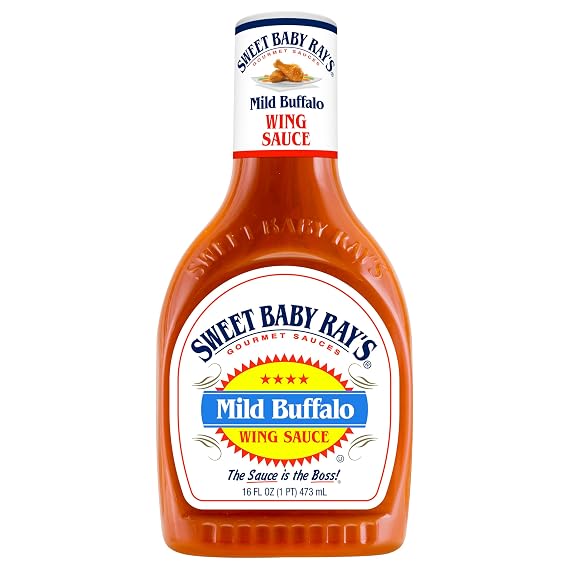 Sweet Baby Ray's Mild Buffalo Wing Sauce, 16 Fl Oz (Pack of 1)
